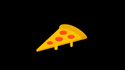 Animated Emoji - Food Pizza